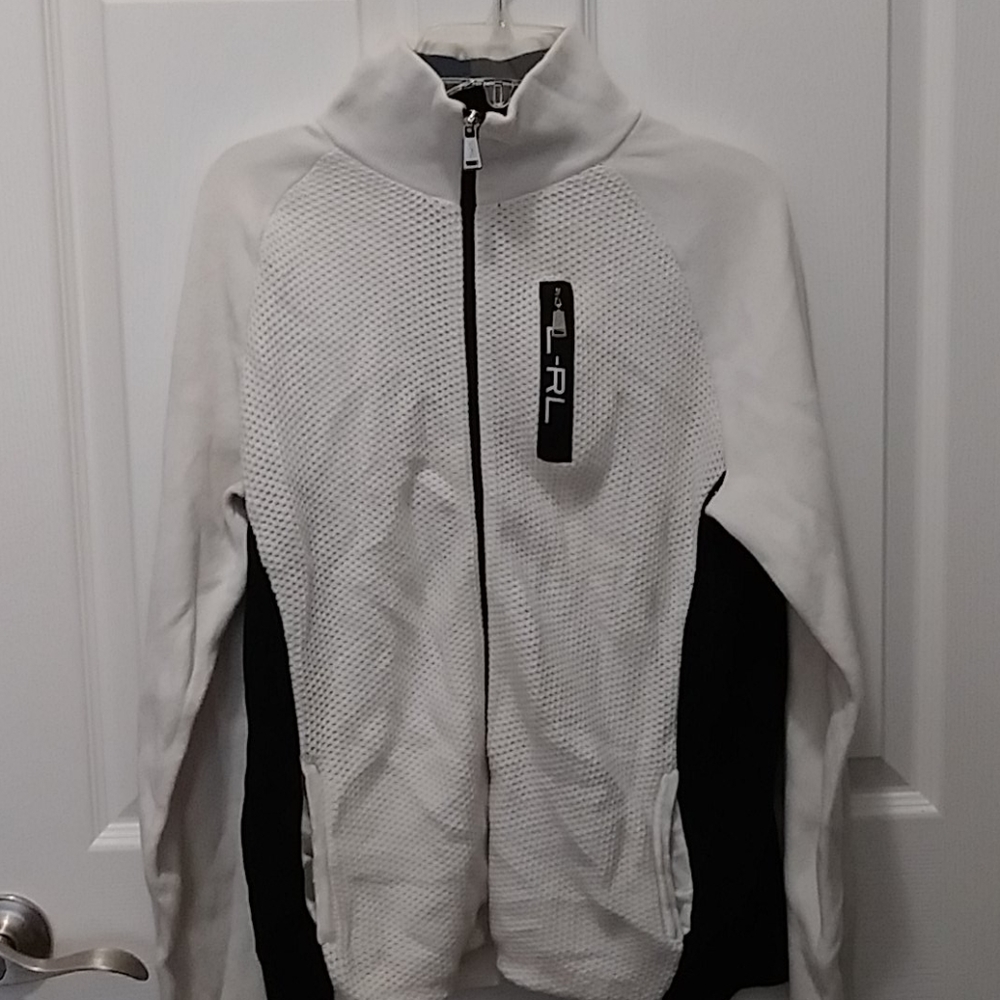 2/$30😸Ralph Lauren mock neck knit jacket